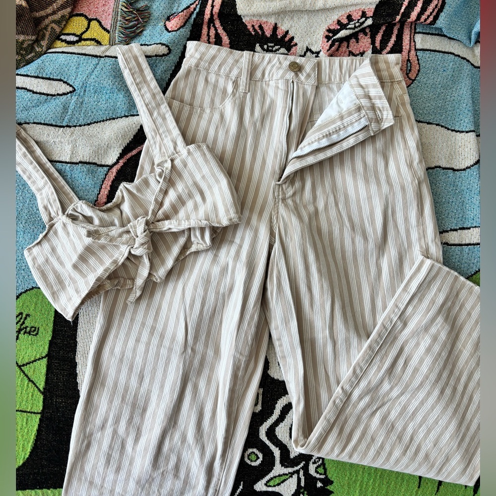 Show Me Your MuMu Striped Denim Set